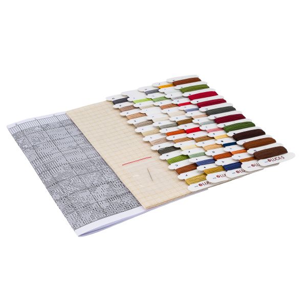 Набор для вышивания нитками Luca-S G578, гобелен Santa Claus, 21х29см