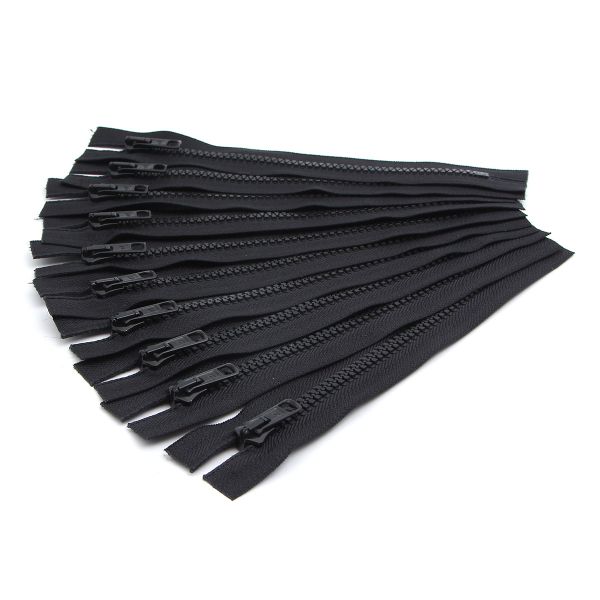 Молния трактор Arta Т6 (6 мм) 1 зам., н/раз., 18 см, цв. 077 черный, уп.10 шт