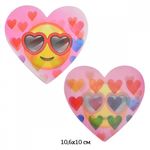 Термоаппликация 3D (интерактивные) 3D22 Смайл 10,6х10см, 5 шт