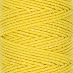 Нитки спандекс ⌀0.6 мм, набор 10 катушек по 25 метров, 385 я.желтый, Gamma ET-10
