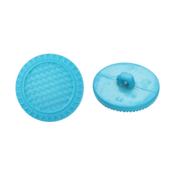 Пуговицы на ножке 28 мм (17-4540 бирюза), 36 шт