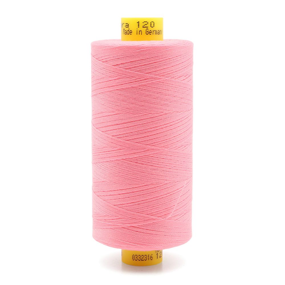 Нитка универсальная Gutermann Mara 120/2, 1000 м, 700207, 758 розовый, 1 шт