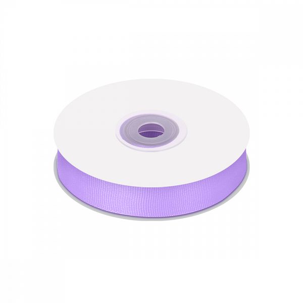 Лента репсовая (в рубчик) 20.0 мм / 22.8±1 метра, 430 св.сиреневый, Magic4Hobby