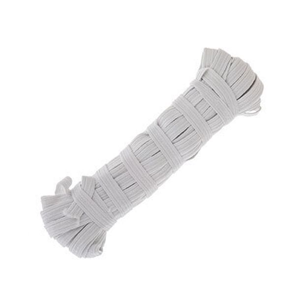 Резинка бельевая (стандартная) 10.0 мм / 10х10 метров, белая, Gamma НП (б)