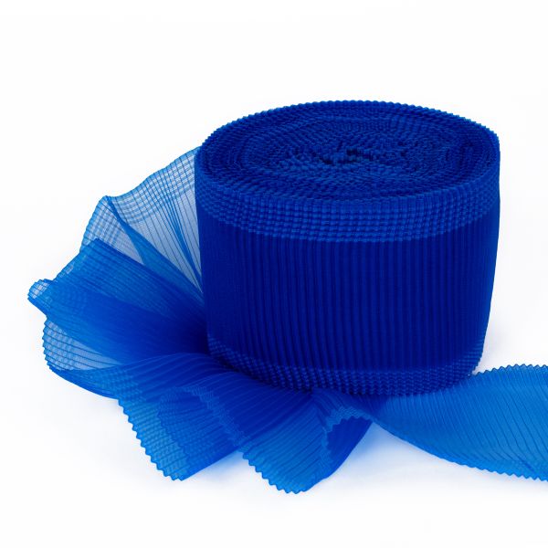 Лента капроновая (органза) 110.0 мм / 50 метров, васильковый, Gamma С 1692