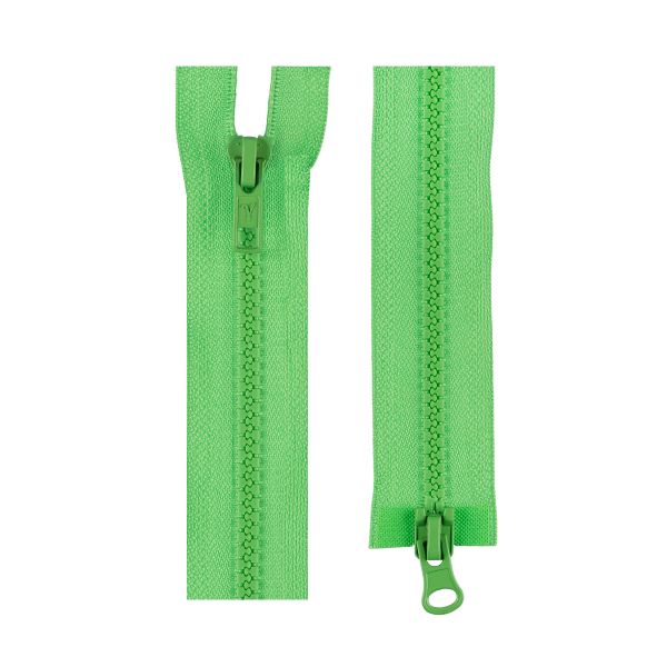 Молния трактор Т5 (5 мм) 2 зам., разъем., 130 см, 338 я.салатовый, G3052 Gamma, 10 шт