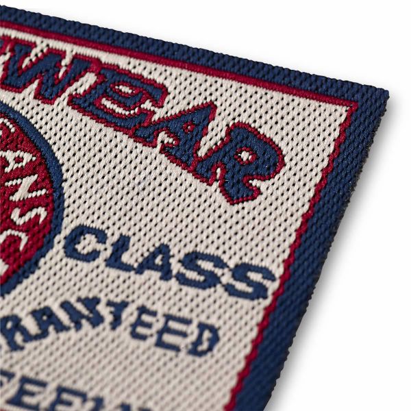 Аппликация прямоугольный джинсовый ярлык, цв. бежевый, Prym