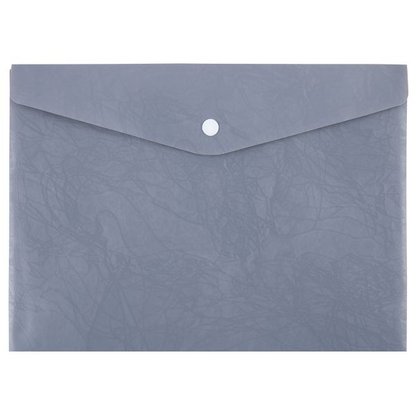 Папка-конверт с кнопкой A5 180 мкм, 10 шт, серый new ЕС21113015, Expert Complete