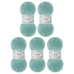 Пряжа Alize (Ализе) Happy Baby New / уп.5 мот. по 100 г, 320м, 463 мята