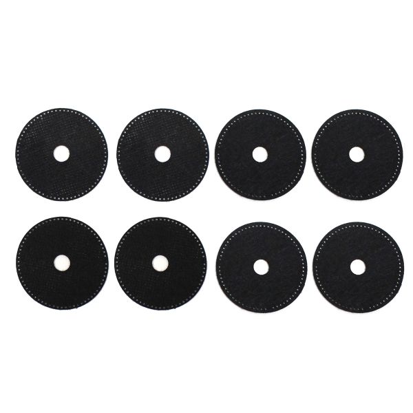 Набор для вышивания нитками МП Студия, на фетре Хэллоуинские пончики. Значки. Магниты 6х6см