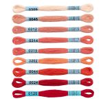 Набор мулине Gamma, 10, 9х8 м, Коралловый