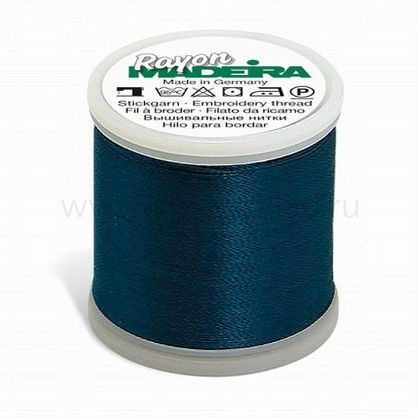 Нитки вышивальные Madeira Rayon №40, 200 м, цв. 1293, 9840, 5 катушек