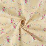 Ткань для пэчворка Peppy Весенний этюд, отрез 50х55 см, 146 г/м², ВЭ-07 желтый, Peppy