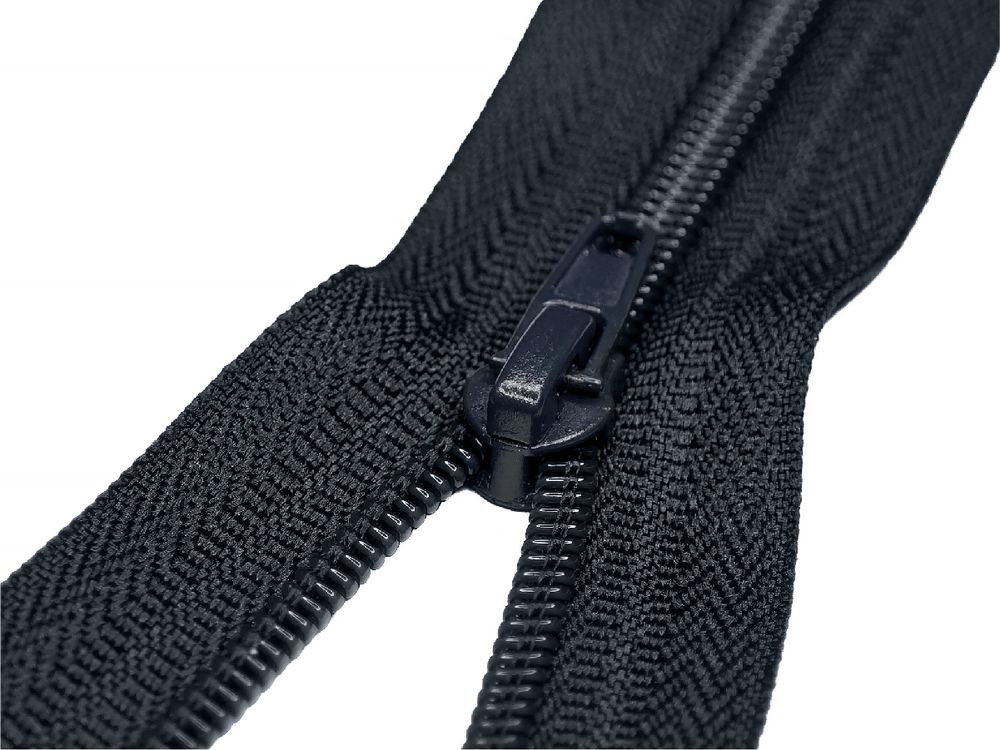 Молния спираль (витая) (цв.SBS) брючная Т4 (4 мм) 1 зам., н/раз., 20 см, автомат, S-071 т.синий, 2500 шт