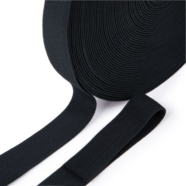 Резинка башмачная 25.0 мм / 20 метров, черный, Gamma 9с768 Ч