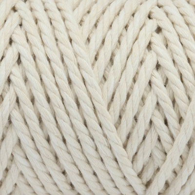 Пряжа YarnArt (ЯрнАрт) Macrame Rope 3мм / уп.4 мот. по 250 г, 63м, 752 молочный
