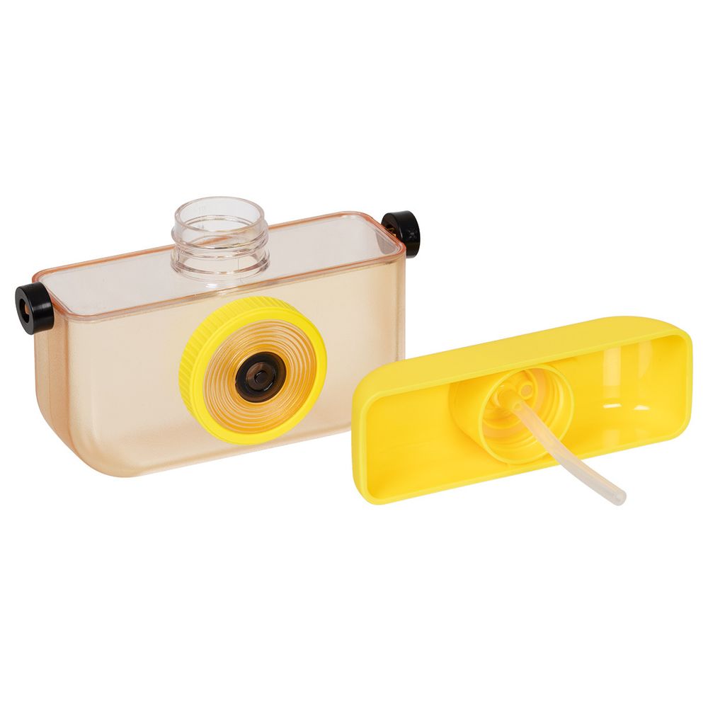 Бутылка пластиковая 400 мл, 16.8х6.4х12.3 см, №02 желтый, Lol&Pop LLP-010