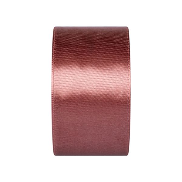 Лента атласная 1-сторонняя 50.0 мм / 33±2 метра, 147 грязно-розовый, Gamma
