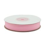 Лента репсовая (в рубчик) 12.0 мм, 18.28м, (аналог 7702720) (011 розовый)