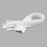 Молния спираль (витая) Arta Т5 (5 мм) 1 зам., разъем., 50 см, цв. 501 белый, уп.5 шт