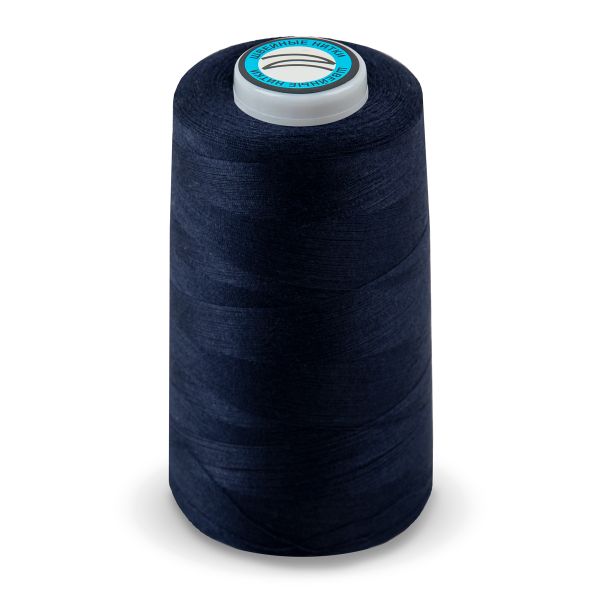 Нитки особо тонкие Nitka 50/2, 4570 м (5000 ярд) / 1 кат., 322 т.синий