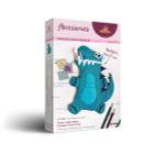 Набор для шитья игрушки Пенал "Динозавр" 21 см, Miadolla AC-0363