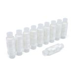 Нитки для бисера 110м, белый, 10 катушек