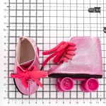 Ботиночки 8х3,5х8см, пара, розовый