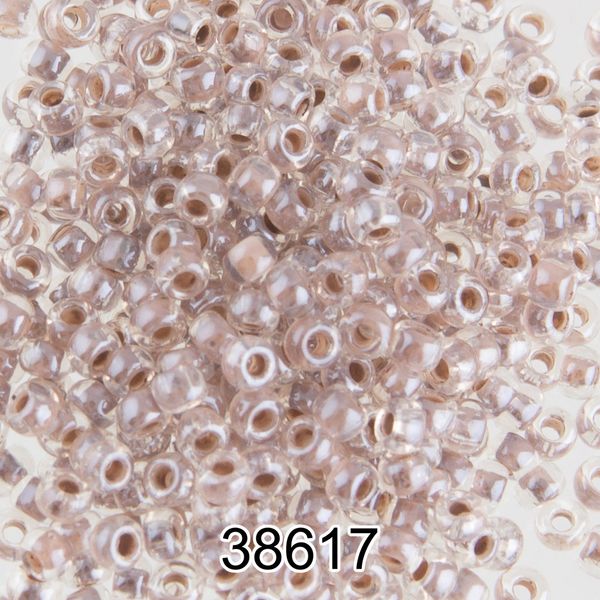 Бисер Preciosa 10/0 (2.3 мм), 500 г, 38617 (Ф420) кремовый