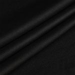 Дублерин эластичный 90 г/м², 150 см / 100 метров, 662B черный, IdealTex