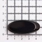 Пуговицы на ножке 72L (46мм), пластик, 3.01-416-46 черный, 20 шт