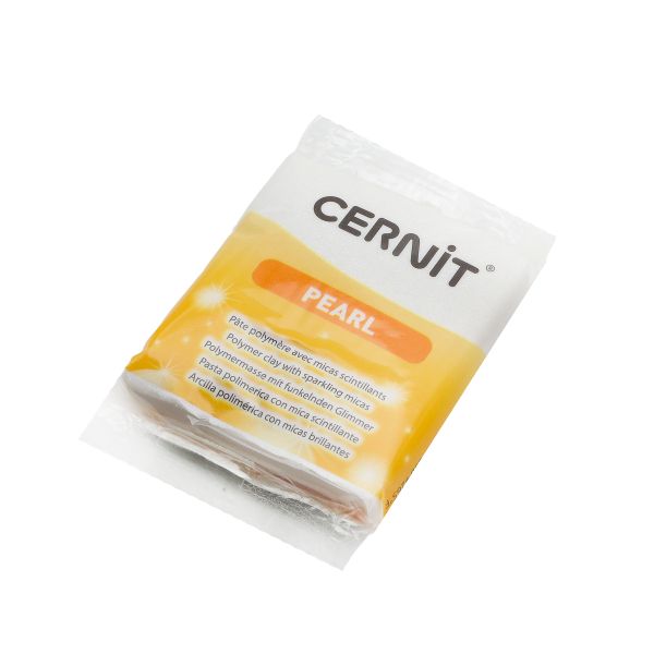 Полимерная глина запекаемая Cernit Pearl 56 гр (085 жемчужно-белый), CE0860056