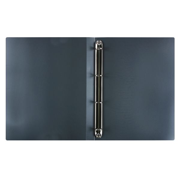 Папка на 4 О-кольцах A4 700 мкм 25 мм, 4 шт, d-17 мм, серый new EC211400115, Expert Complete