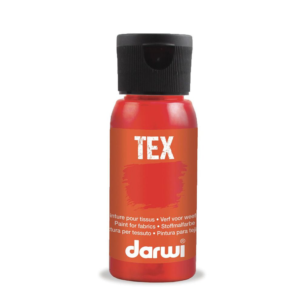 Краска для ткани Darwi TEX, 50 мл, 420 карминовый