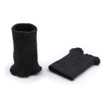 Манжеты трикотажные 6.5х9.5 см, 1 пара, тонкие, 373/м антрацит