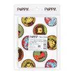 Плюш (ткань) Peppy Born to be wild, 440±5 г/м², 48х48 см, ringlet multi