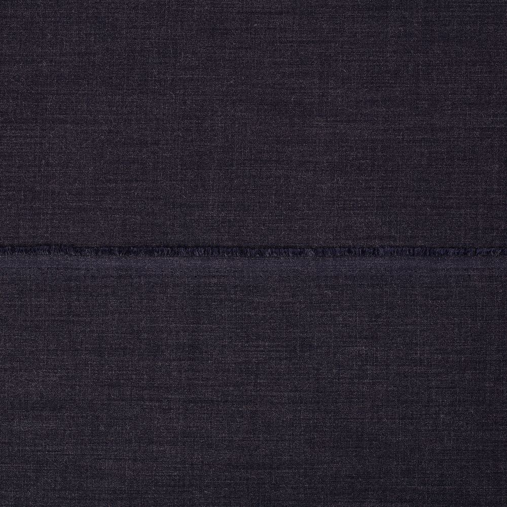 Ткань костюмная 220 г/м², 150х148±2 см, 12 т.синий меланж/dark blue melange, Gamma SUTF-006N