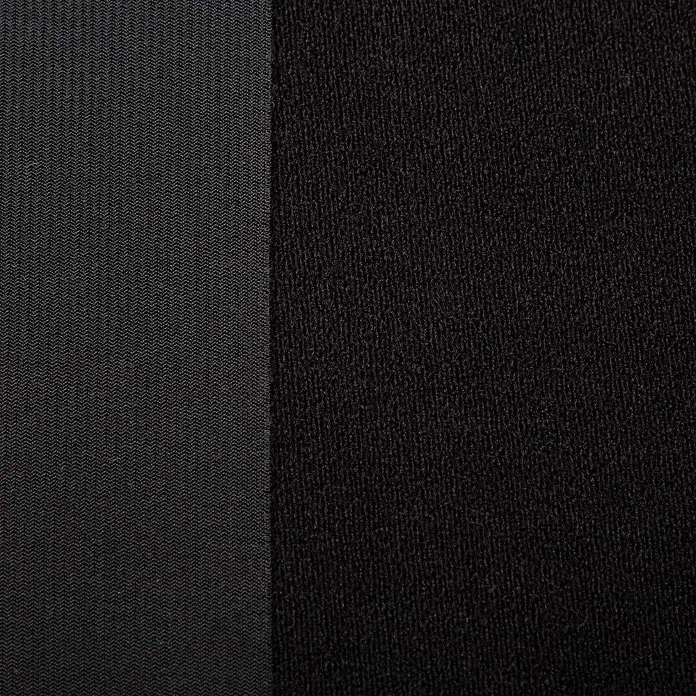 Петельное полотно велкроткань мягкая 250 г/м², шир.50 см / 10 метров, 100% нейлон, черный, 8203-0021