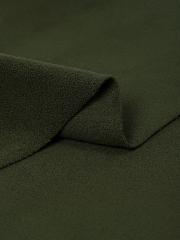 Флис 2-сторонний 190 г/м², 150 см / 2 метра, TBY-0059-078.2, цв.S078 олива