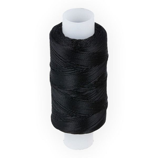 Нитки обувные капрон 50К, 200 м, 10 шт, 02 черный