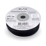 Лента капроновая (органза) 20.0 мм / 22.8±1 метра, 112 черный, Blitz OR-20