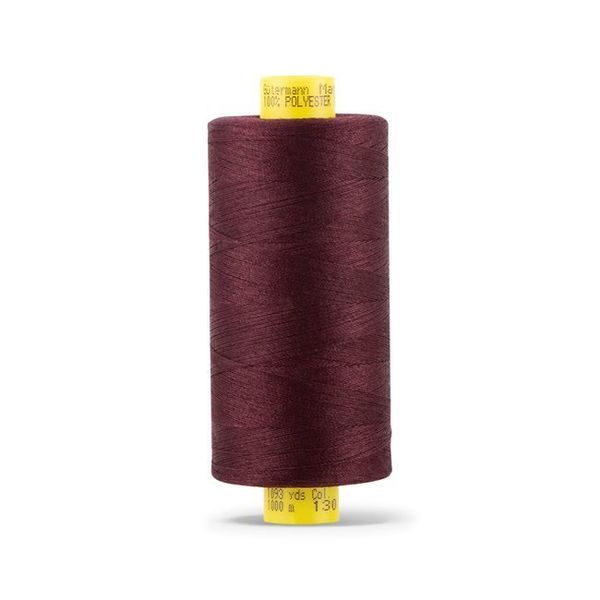 Нитка универсальная Gutermann Mara 120/2, 1000 м, 700207, 130 т.марсала, 1 катушка