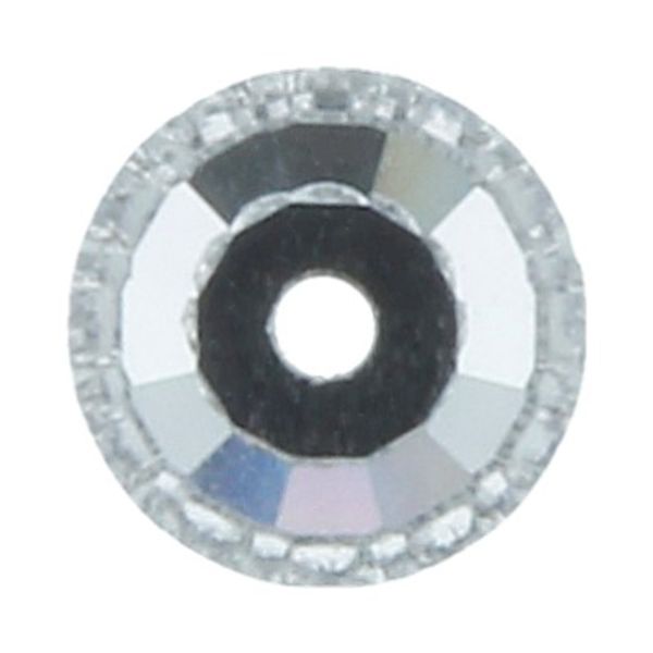 Стразы стекло 6 мм, 144 шт, белый, Preciosa 438-61-612