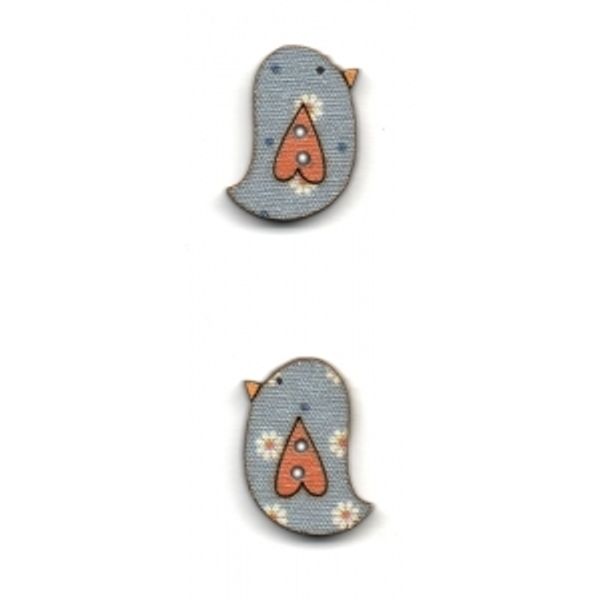 Украшения декоративные пуговицы Aurora, 1 шт, AU-B49815