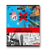 Комплект тетрадей со справочным материалом Время действовать, твин лак, A5+ 48 л. 12 шт, на скобе 65 г/м², белизна 100 %, клетка/линия, 01055 12 предметов, Светоч 48К39