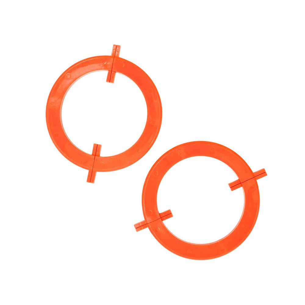 Устройство для изготовления помпонов, разъемное, 10 см, 2 шт, Pony