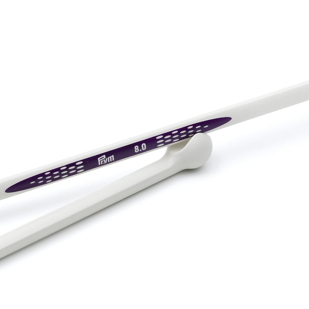 Спицы прямые, Prym Ergonomics ⌀8,0 мм, 30 см