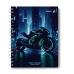 Тетрадь ученическая общая, выборочный УФ лак, A5 96 л. на гребне 65 г/м², белизна 100 %, 4 шт, клетка, 01190 МИКС - Время первых!, Светоч Т113