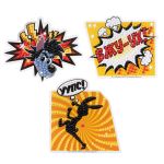 Алмазная (кристальная) мозаика Фрея CMF-ALVN-308, Союзмультфильм. Наклейки Волк и заяц, 8.5х8.5 см