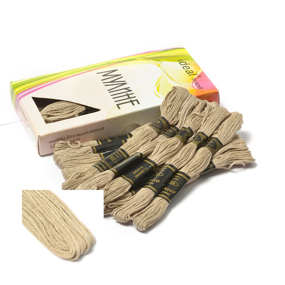 Мулине Ideal ТВ, 24 мотка по 8 метров, цв. 470